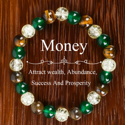 Prosperity & Abundance Wristband - Symbolizes Relax, Success Jewelry Gift, Perfect Gift For Family & Friends