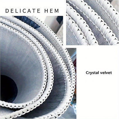 1.76LB/m2 Crystal Velvet 1.76LB/m2 3D Red Heart A Card Print Rug Area Rug For Bedroom Livingroom Room Game Room Rug Non-slip Mat Gifts