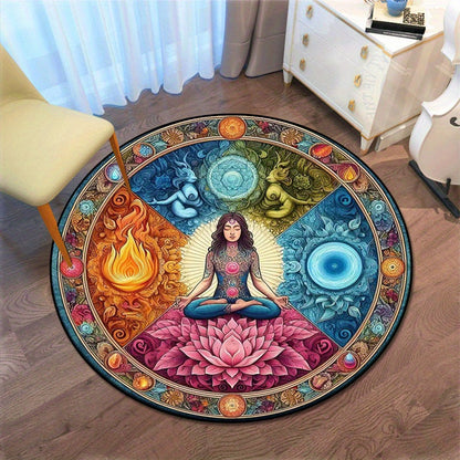 Crystal Velvet Lotus Mat - Meridian Water & Fire Design