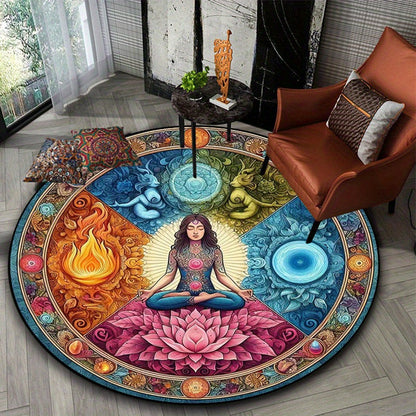 Crystal Velvet Lotus Mat - Meridian Water & Fire Design