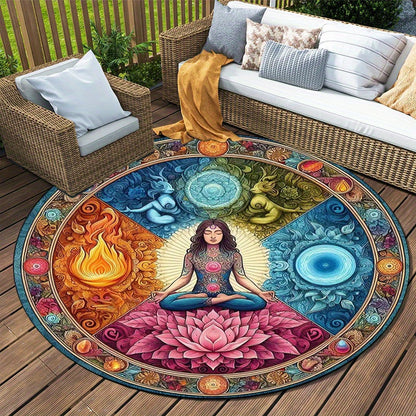 Crystal Velvet Lotus Mat - Meridian Water & Fire Design