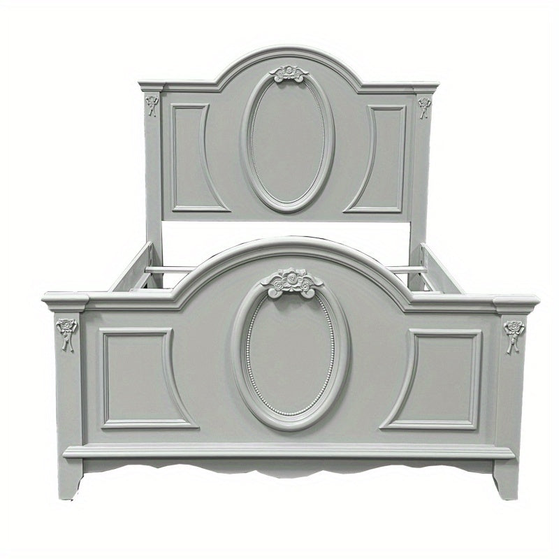 ACME Flora Twin Bed, Gray Finish BD02210T