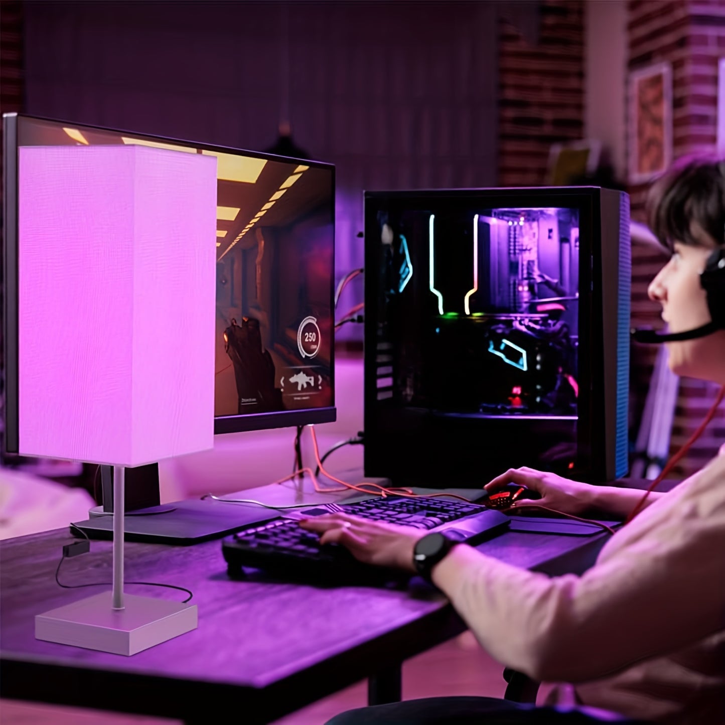 Smart Rainbow Bedside Table Lam