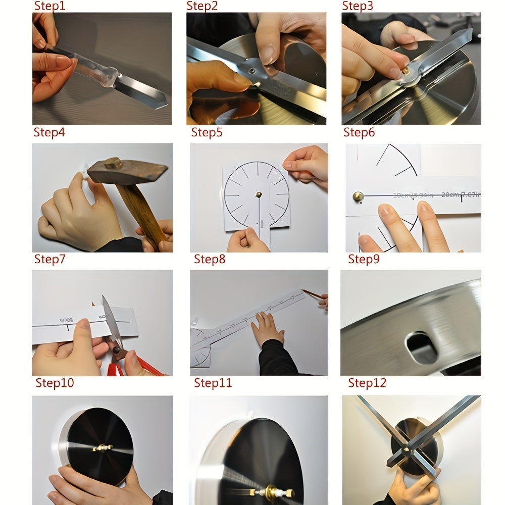 40 Inches Huge Frameless Big Wall Clock, Modern Home Decoration, Suitable For Living Room, Kitchen, Bedroom, Interior Decoration Giant Silent Wall Clock Kit, Suitable For Home Office Decoration