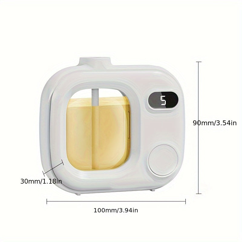 1pc Automatic Aromatherapy Machine, Long Lasting Deodorant Toilet Deodorant For Bedroom, Air Fresh Diffuser, Office Bedroom Toilet Essential Art Decoration