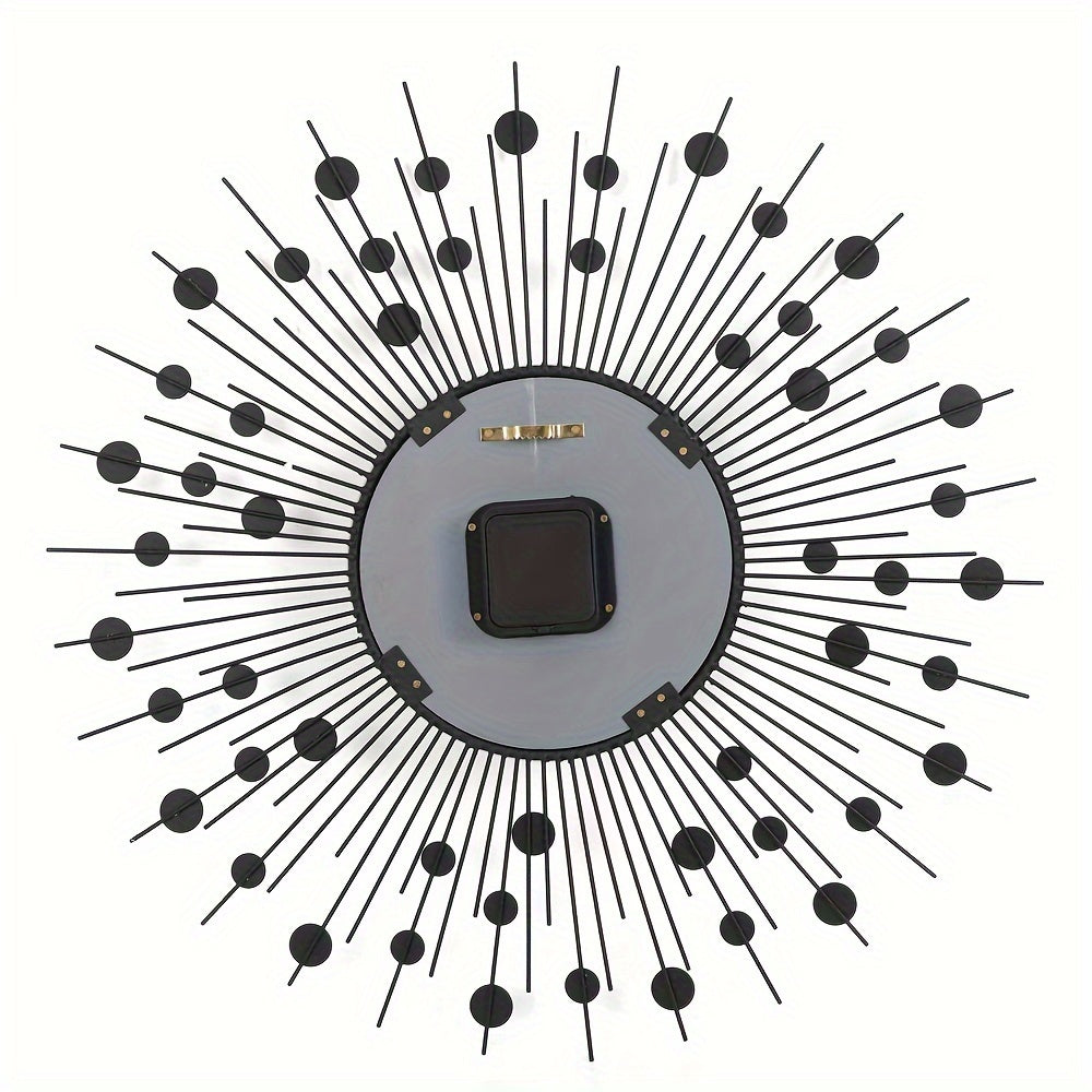 Modern Wall Clock Crystal Luxury Bedroom Clock Creative Personality Modern Art Decoration Clock Silent Wall Clock Large Size