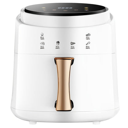 Air Fryer 8-in-1, Large 8-Quart Capacity, Touchscreen Display, Fast Turbo Modes, 90-450°C Evenly Results with Precise Temperature Control, 97% Less Oil, Nonstick & Dishwasher-Safe Basket