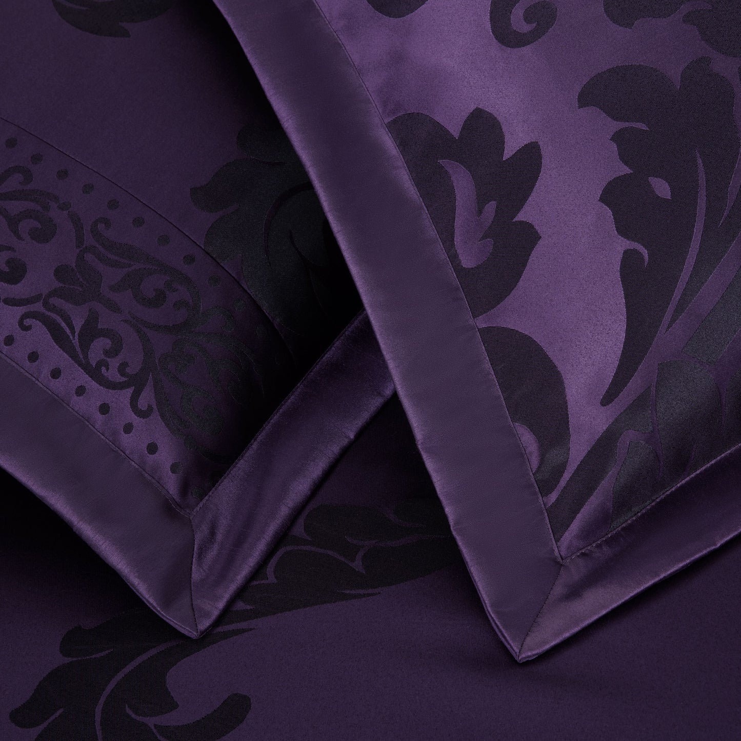 Valor 7-Piece Luxury Jacquard Floral Bed in a Bag Comforter Set