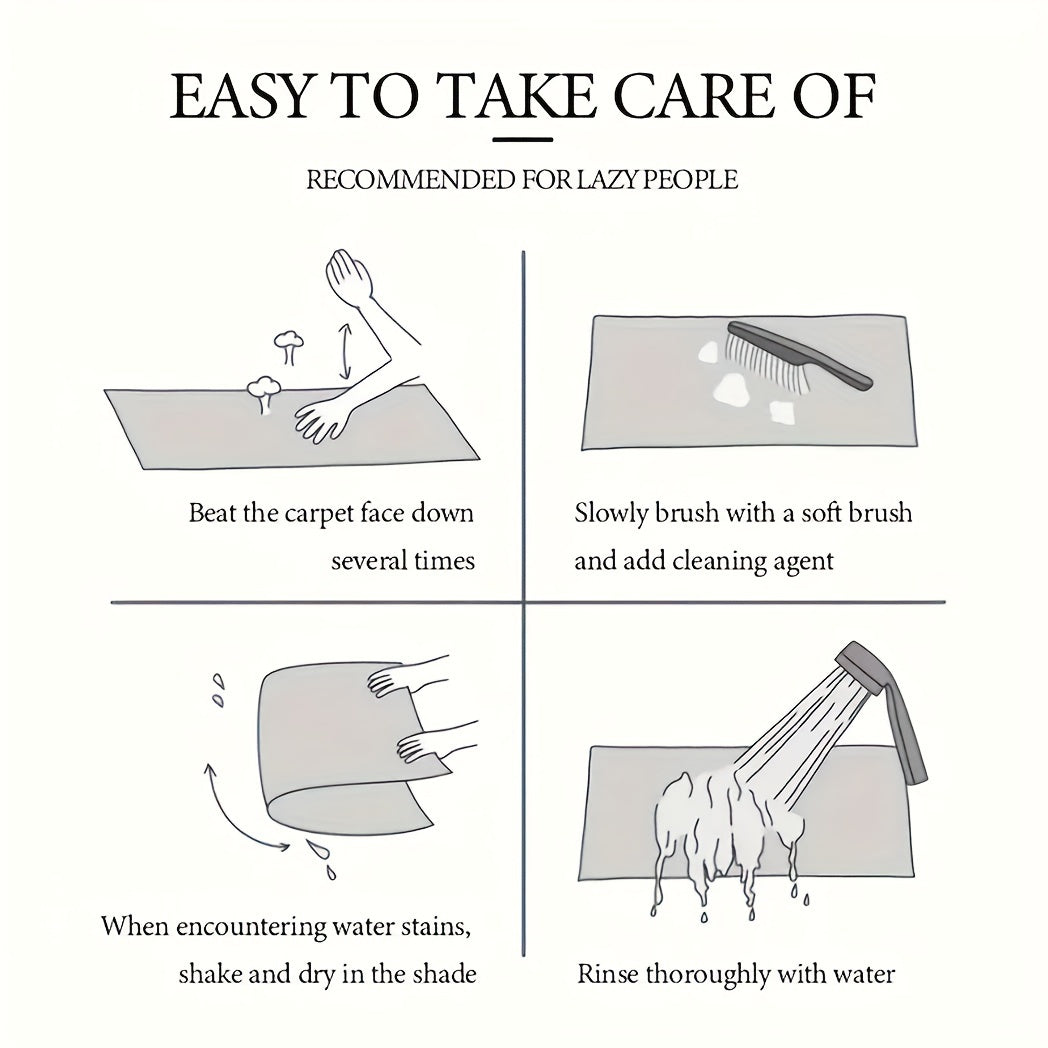 Luxurious Red High Heels & Beads Velvet Area Rug - Non-Slip, Durable For Living Room, Bedroom, Entryway - Foldable Design For Easy Cleaning - Multiple Sizes Available