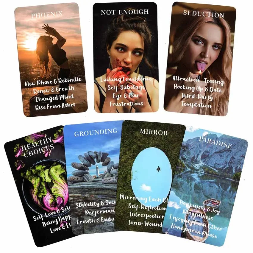 12x7 CM Situation Love Oracle Card Games Uncover What Is TrulyGoing On In A Person's Life