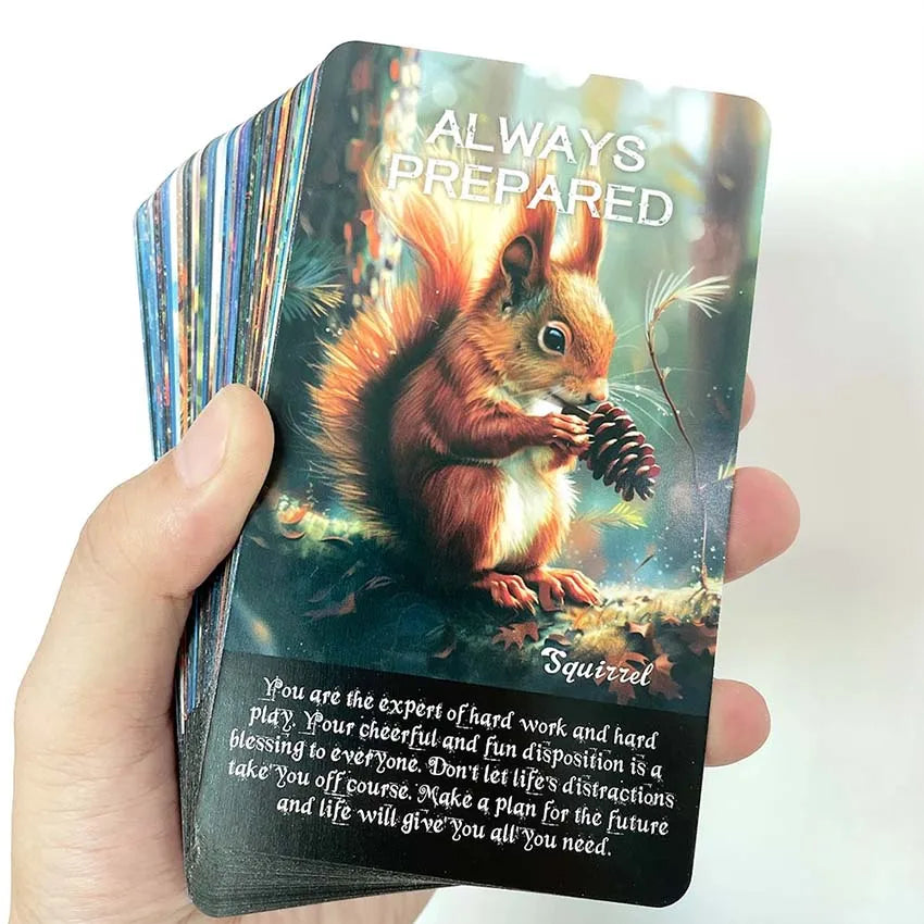 12X7cm Spirit Animals Oracle Cards