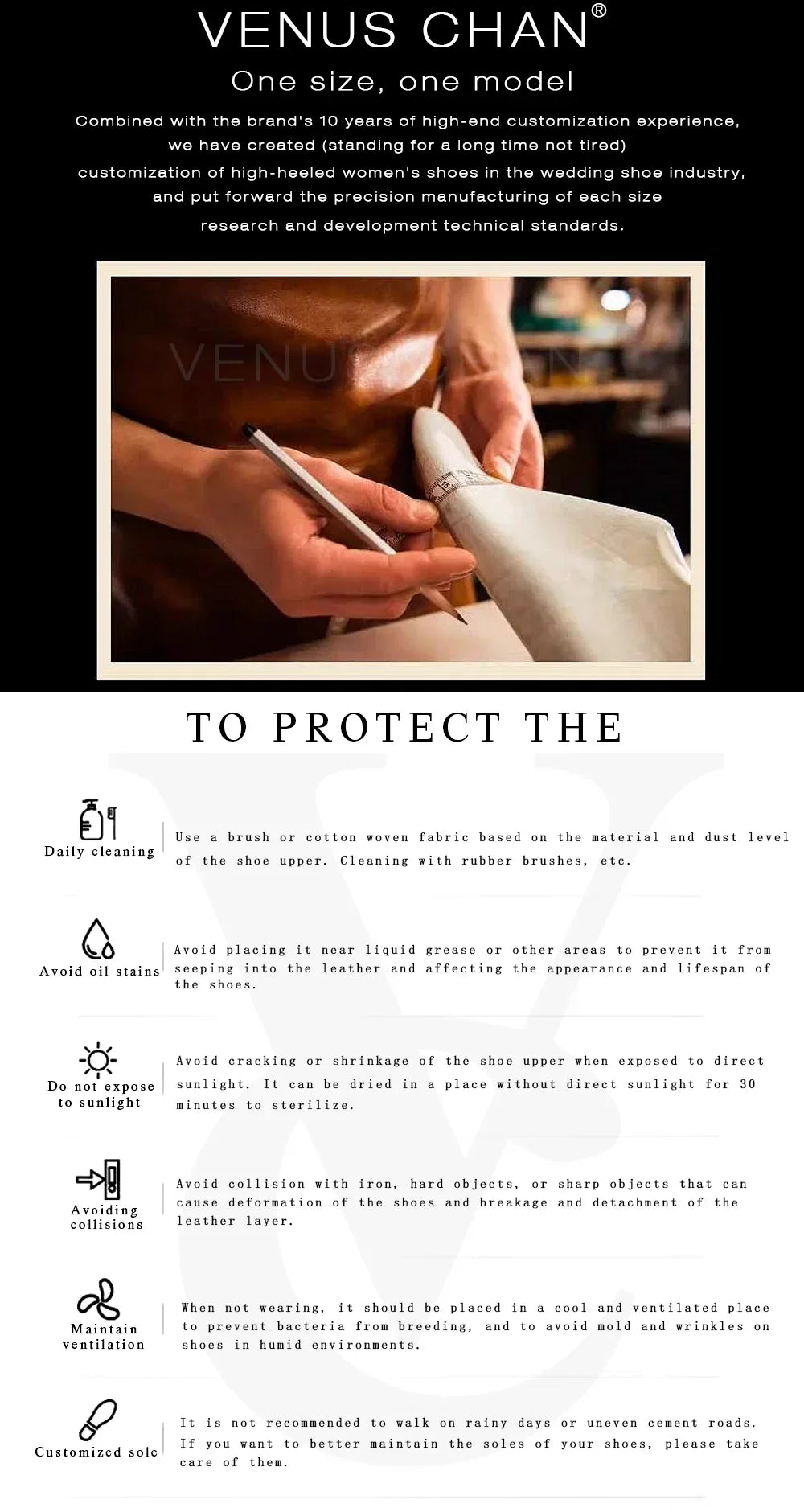 Venus Chan Latest Wedding Pointed Toe Women's Shoes High Heel White Color Rhinestones Party Ladies Shoes And Bag Set