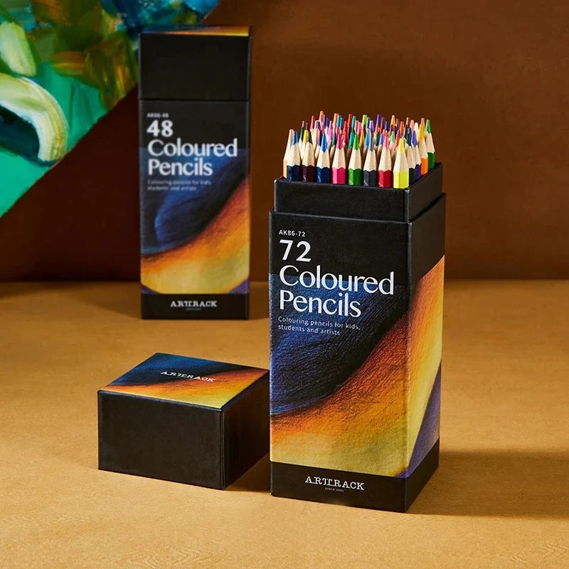 12/18/24/36/48/72 Wooden Colored Pencils Set Coloring Colorful Art Supplies For Artist Drawing Writing School Supply Stationery