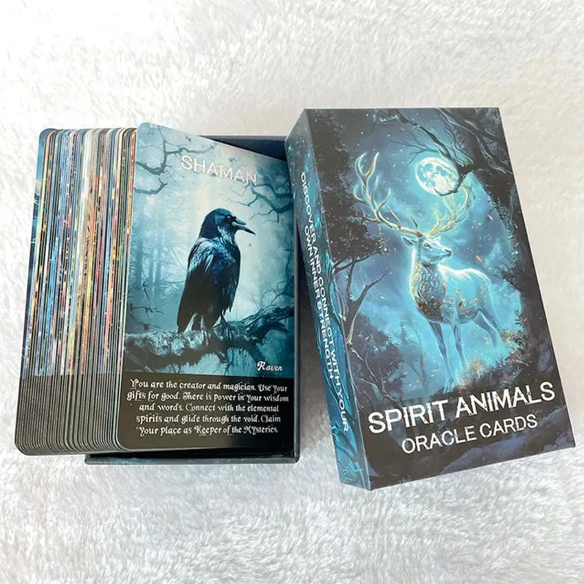 12X7cm Spirit Animals Oracle Cards