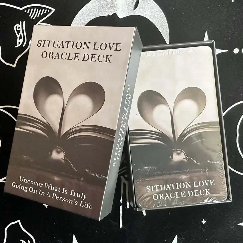 12x7 CM Situation Love Oracle Card Games Uncover What Is TrulyGoing On In A Person's Life