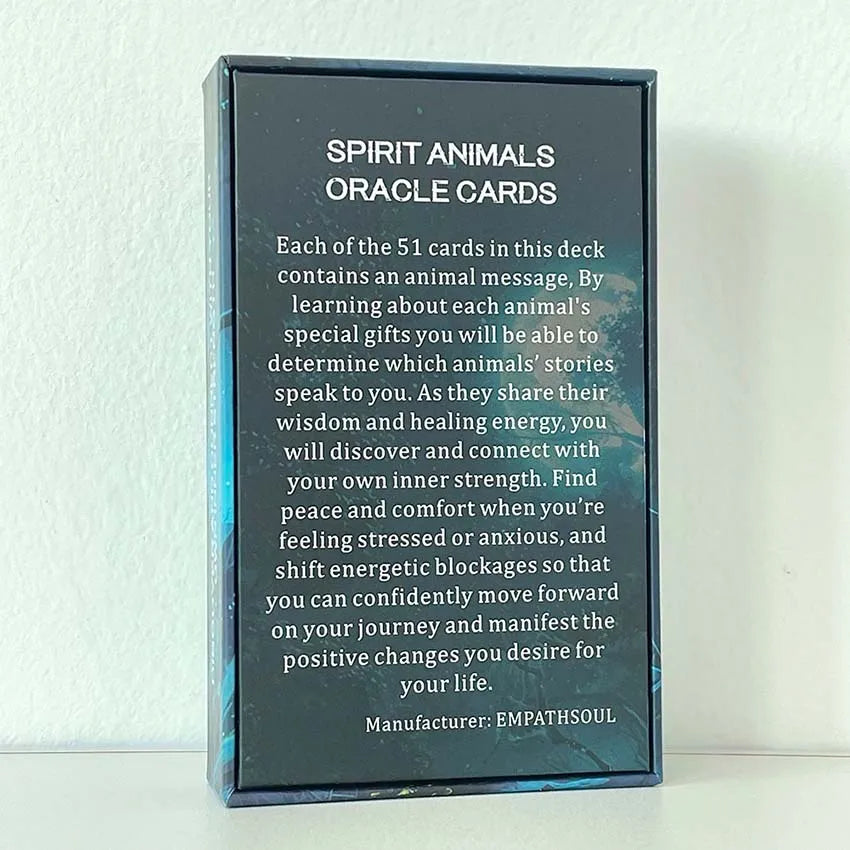 12X7cm Spirit Animals Oracle Cards