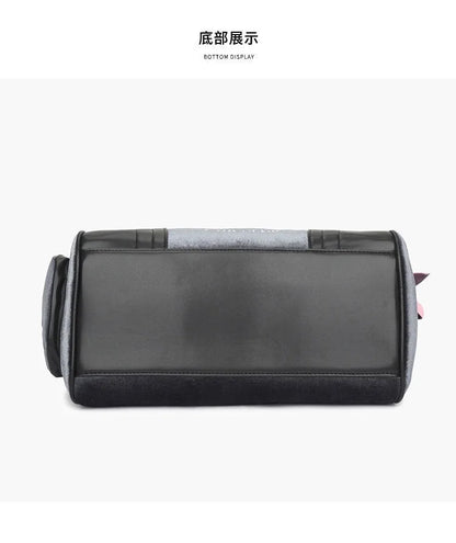 Vintage  Top-handle Bag Large Capacity Girls Y2k Denim Boston Bag Designer Crossbody Handbag Multi-pocket Tie-dyed Bags