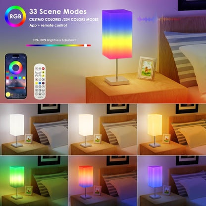 Smart Rainbow Bedside Table Lam