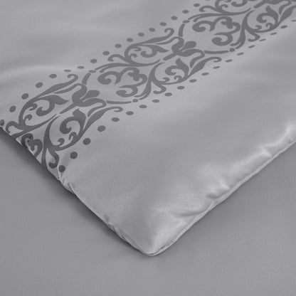 Valor 7-Piece Luxury Jacquard Floral Bed in a Bag Comforter Set