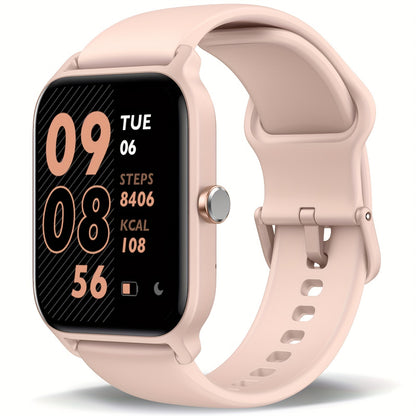 FUVEHA Smartwatch Gift for Men And Women, 1.8" HD Full Touch Screen, Make & Receive Calls, Message Notifications, 100+ Sports Modes, Lightweight & Breathable.Built-in Alexa, Compatible with Android And for iPhone.Perfect Gift