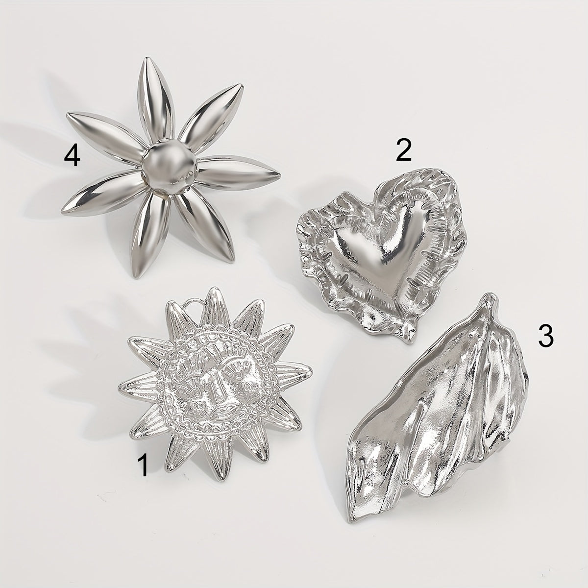 Exquisite Flower Sun Leaf Temperament Women's Ring