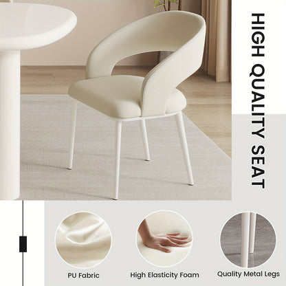 Large Office Desk, Wedge-Shaped Computer Office Desk, Modern Executive Desk, Creamy White Writing Study Desk For Study Room, Home Office, Easy Assembly, Guyii